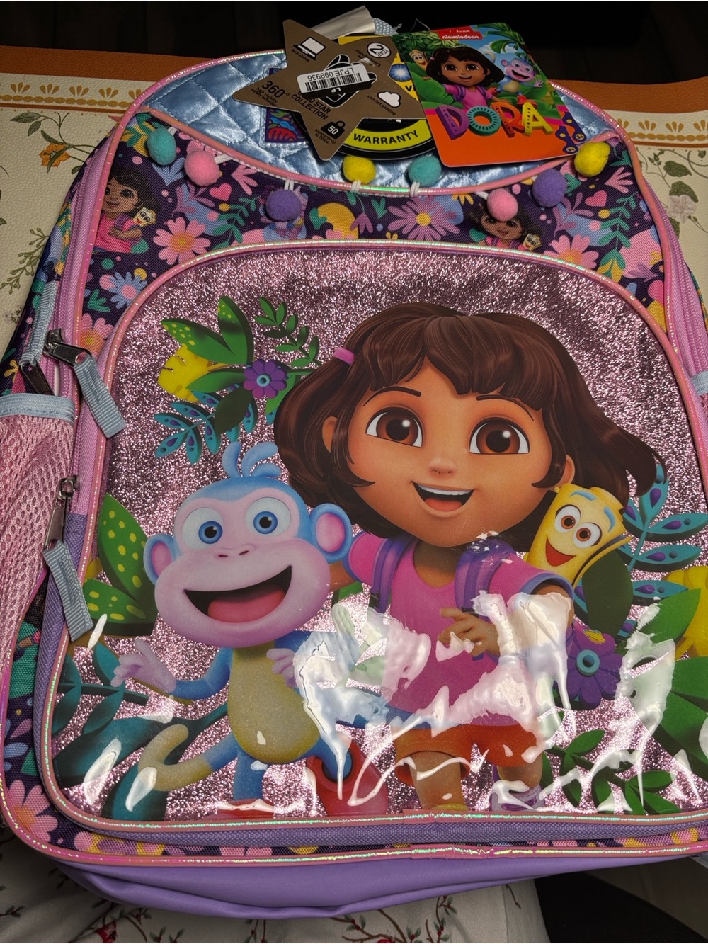 Kids Backpack - Pink & Purple